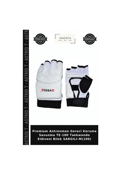 Premium Antrenman Gereci Koruma Savunma Te-100 Taekwondo Eldiveni Bilek Sargılı-m 100 Çok Renkli