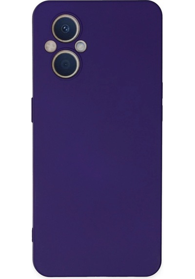 Cosmotex Newface Oppo Reno 7 Lite Kılıf Nano İçi Kadife Silikon - Mor