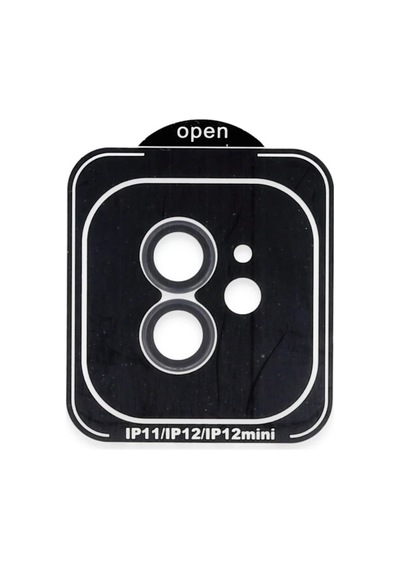 Joko Apple Uyumlu iPhone 11 Pvd Metal Kamera Lens - Siyah Diğer
