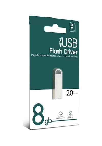 8 Gb Usb Flash Bellek Yüksek Hızlı Metal Usb 3.0 Data Traveler Okuma Hızı Up To 100 Mb X-08