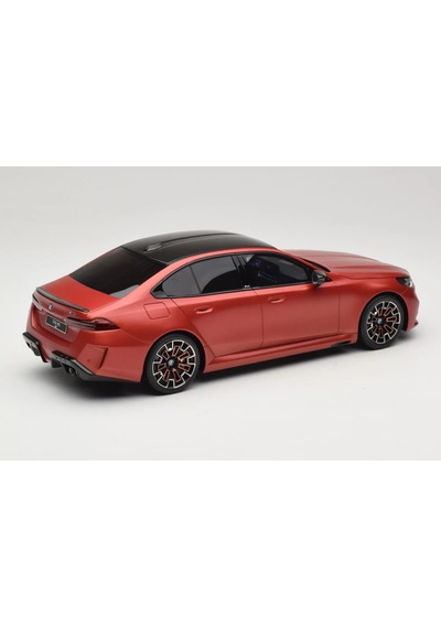 1:18 Ölçek Gt Spirit 2025 Bmw M5 G90 Peable Beach Orange Resin Kapalı Minyatür Model Araba 25cm