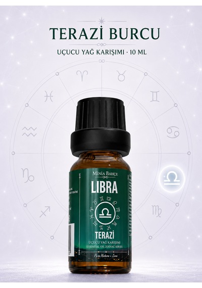 Terazi Burcu Uçucu Yağ Karışımı Karanfil, Çam, Biberiye Ve Sedir Uçucu Yağları, 10 Ml