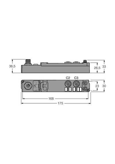 Turck 6824122 Scob-0002d-0002 Canopen İçin Piconet Tek Modül