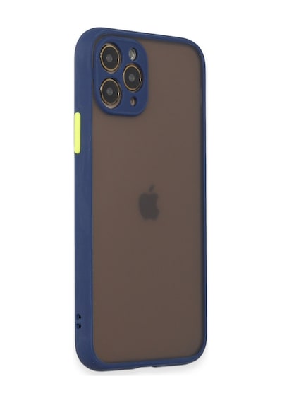 Apple iPhone Uyumlu  11 Pro Kılıf Montreal Silikon Kapak -  Lacivert