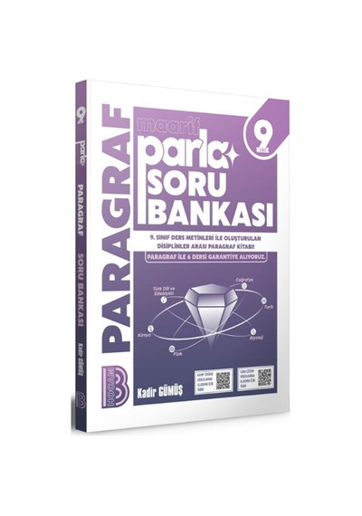 Benim Hocam 9. Sınıf Parla Paragraf Maarif Soru Bankası