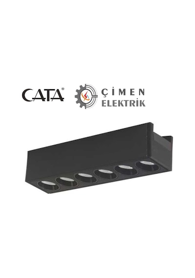 Cata Ct 5820 12w Cortez Magnetıc Spot 3200k Gün Işığı