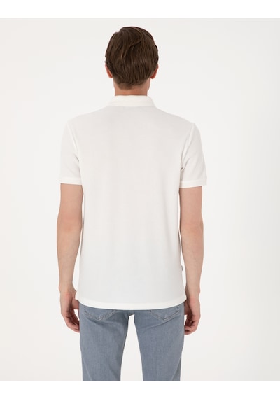 Pierre Cardin Erkek Beyaz Tişört 50309959-vr013 Beyaz