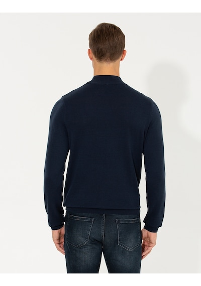 Pierre Cardin Erkek Lacivert Melanj Kazak /triko 50258797-vr120 Lacivert Melanj