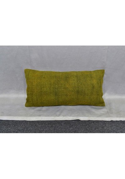 Zehra Abla Halı Yeni El Dokuma Dekoratif Lumbar Kilim Kırlent Yastık Kılıfı 6622 Çok Renkli