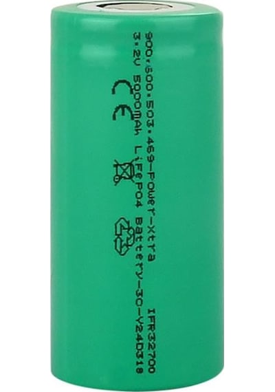 Power-xtra Ifr32700 - 3.2v 5000 Mah Lifepo4 Şarjlı Pil - 3c
