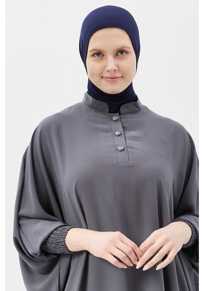Altobeh Kadın Tesettür Pratik Boyunluklu Hijab - Sporcu Bone Lacivert