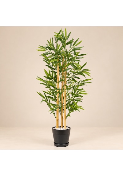 150 Cm Bambu Ağacı 4 Gövdeli Çok Renkli