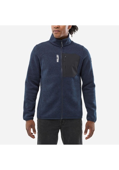Millet Cham Knı Jkt Erkek Polar Ceket Tam Fermuar Mıv10618 N7317 Safir