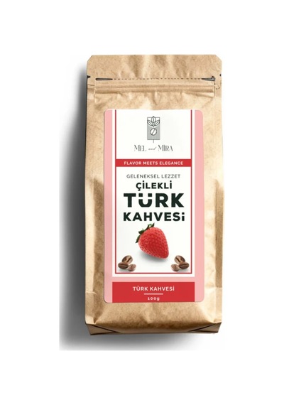 Strawberry Turkish Coffee 200g, Çilek Aromalı Türk Kahvesi Diğer