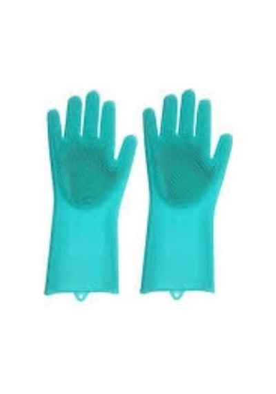 Sihirli Isıya Dayanıklı Silikon Çok Amaçlı Bulaşık Eldiven Fırçası Magic Gloves Renkli