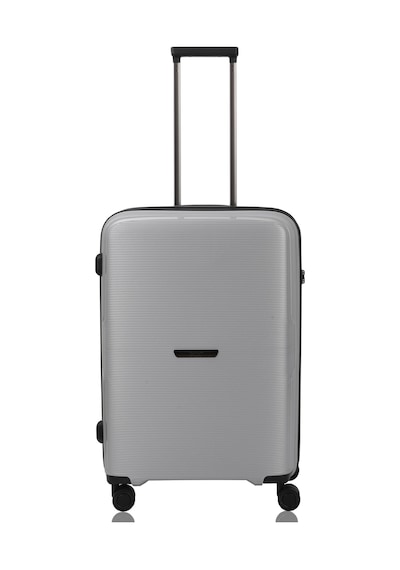 Baggaj V2408 Policarbon Valiz Siyah Set Grey