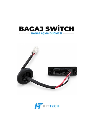 Hyundai i10, Veloster, Verna, Kia Rio ve Picanto Uyumlu Bagaj Açma Düğmesi Butonu Switch OEM 81260-2V000
