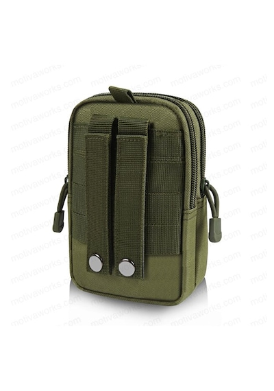 Taktik Modüler Mini Haki Yeşil Göğüs Bel Telefon Molle Çantası Spor Bisiklet Motosiklet Scooter