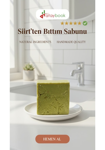 Siirt Yeşil Bıttım Sabunu 110 Gr