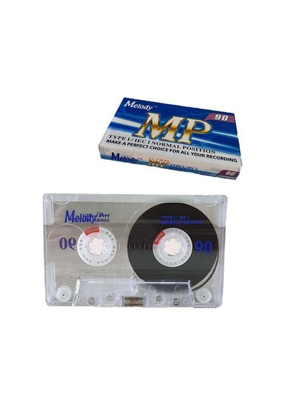 Melody Boş Kaset 90lık - Mp Ses Kayıt Kaseti - Teyp Kaseti