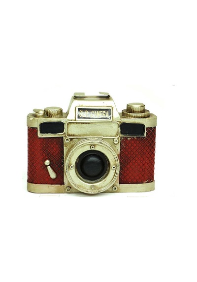 Dekoratif Metal Fotoğraf Makinesi C0264
