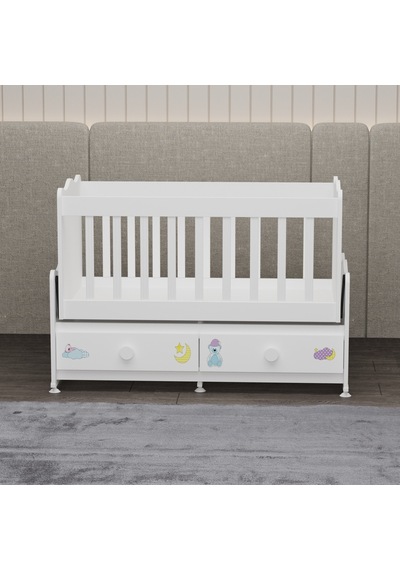 Garaj Home Elegant 60x120 Beşik - Uykucu Beyaz