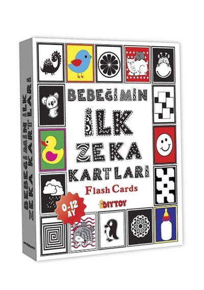 Dıytoy Bebeğimin Ilk Zeka Kartları Flash Card 1369