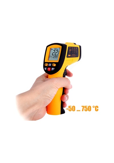 Adn750 Temassız Kızılötesi Termometre -50 . 750 Derecec
