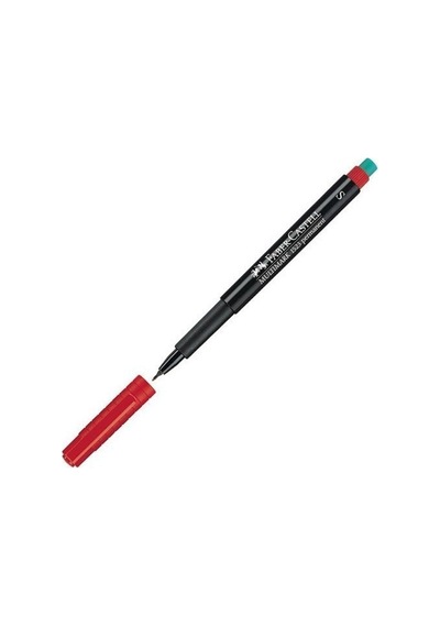 Multimark 1523 Permanent Asetat Kalemi 0.4 MM S Kırmızı