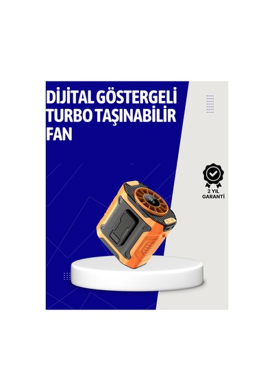 5000mah Şarjlı Soğutma Fanı Taşınabilir Renk