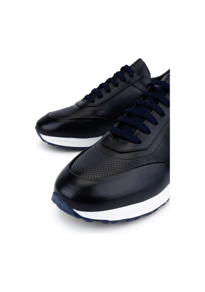Tamer Tanca Erkek Hakiki Deri Lacivert Sneakers & Spor Ayakkabı 771 8586 Erk Ayk Y26 Lacı Dr