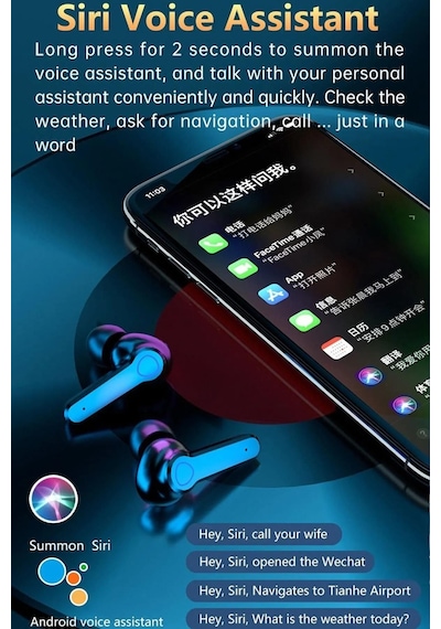 Favors M19 TWS Bluetooth 5.1 LED Göstergeli Kulak İçi Kulaklık