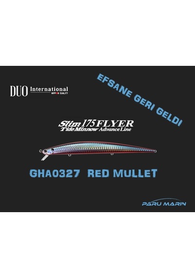 Duo Tide Minnow Slim Flyer 175 Gha0327 / Red Mullet