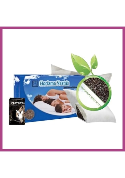 Gees Global Süper Muzicevi Anti-snoring Pillow - Karabuğday Yastığı 50 X 70 Cm + Jel Gbzs Çok Renkli