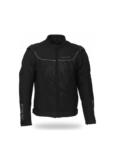 Venom Raptor Hörgüçlü 4 Mevsim Motosiklet Montu Siyah