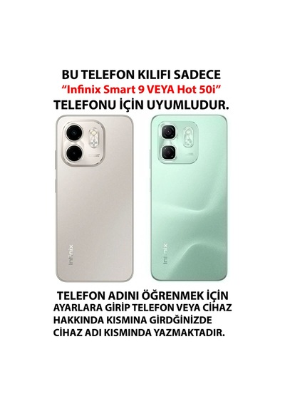 Infinix Hot 50i - Smart 9 Uyumlu Çiçekli Ördek Baskılı Silikon Kılıf