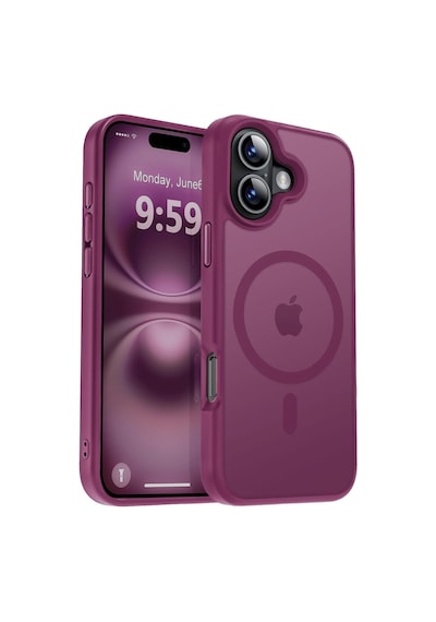 Güçlü Manyetik Telefon Kılıfı, Mag-safe İle Uyumlu Askeri Düzey Düşme Koruması Güçlü Silikon Kenarlar İnce Yarı Saydam Mat Koruyucu Kılıf Mürdüm, Apple iPhone Uyumlu 16 6,1 İnç Sku: Zeusb0f1llz95y Güçlü Manyetik Telefon Kılıfı, Mag-safe İle Uyumlu Askeri Düzey Düşme Koruması Güçlü Silikon Kenarlar İnce Yarı Saydam Mat Koruyucu Kılıf Mürdüm, Apple iPhone Uyumlu 16 6,1 İnç Sku: Zeusb0f1llz95y