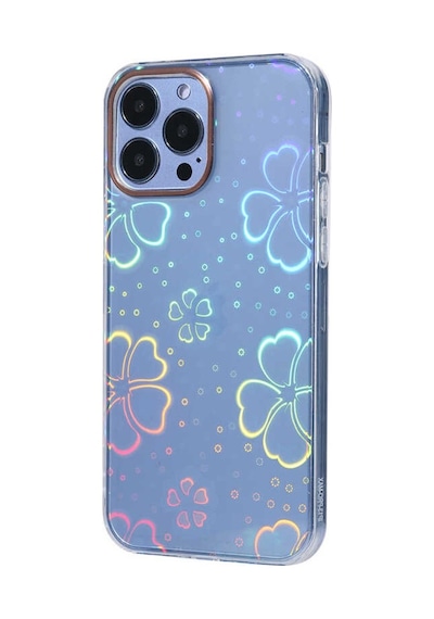 Apple Uyumlu iPhone 13 Pro Max Kılıf Zore Sidney Desenli Sert Kapak