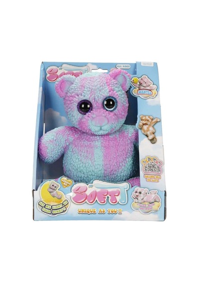 S01012331 Figür Soft Bear Delux Karan Parlayan Ayı