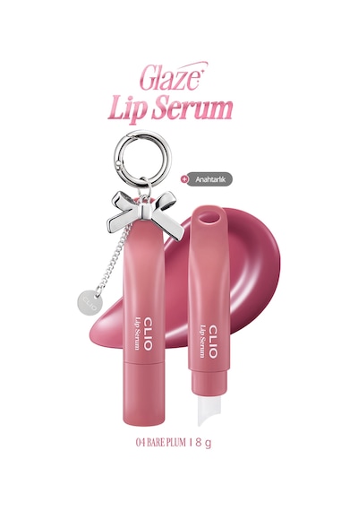 Clıo Glaze Lip Serum 04 Bare Plum