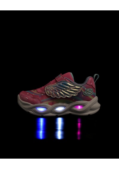 Skechers Twısty Glow Küçük Kız Çocuk Pembe Spor Ayakkabı 303718n Pkmt Pembe