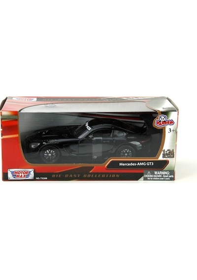 Motormax Mercedes Amg Gt3 1/24 Siyah Model Araba