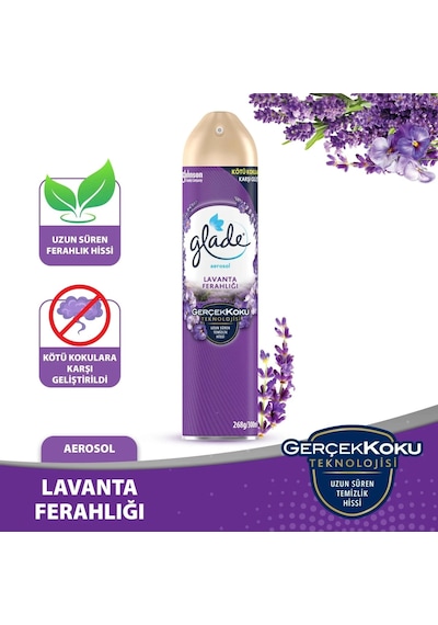 Glade Lavanta Ferahlığı Sprey 300 ML