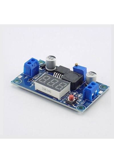 Alkatronik-Voltmetreli Lm2596 Ayarlanabilir 3A Güç Kaynağı Voltaj Düşürür