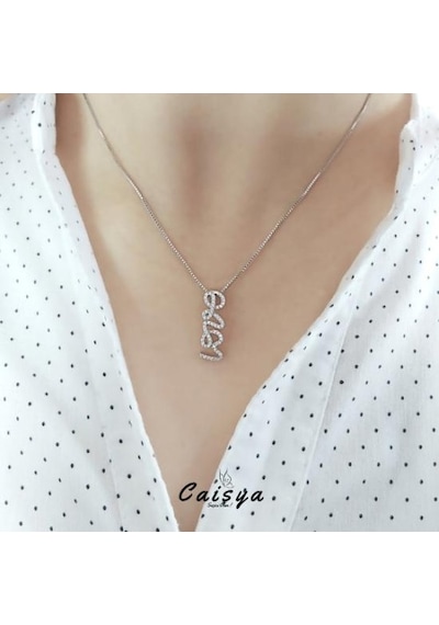 Love Kolye-Küpe-Yüzük Gümüş Set