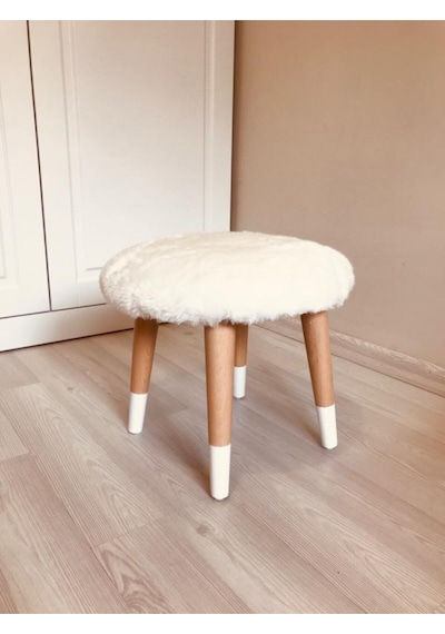 Webpanya Çocuk Odası Beyaz Peluş Çocuk Taburesi Çocuk Çalışma Masası Taburesi Sandalyesi Beyaz Webpanya Çocuk Odası Beyaz Peluş Çocuk Taburesi Çocuk Çalışma Masası Taburesi Sandalyesi Beyaz