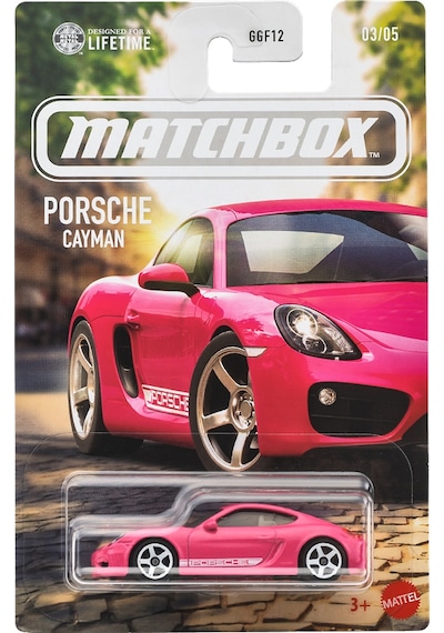 Matchbox Temalı Arabalar Porsche Cayman Jjr57 Çok Renkli
