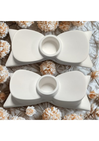 Bernami Vazo Pinterest 2 Li Kurdele Fiyonk Şamdan Mumluk Diğer