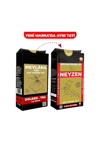Mevlana Saf Yaprak Golden Siyah Dökme Çay 1 KG