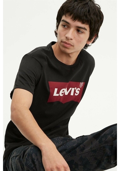 Levi's Levi S Erkek Tişört- Siyah